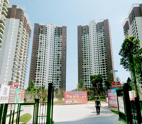 華喆工程案例 | 臨滄市強力建筑集團金旭之光、金柏之春